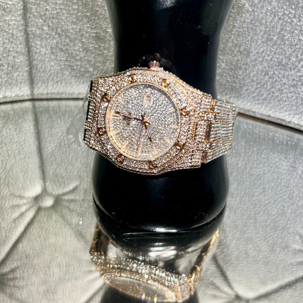Sparkling Silver and Gold Watch